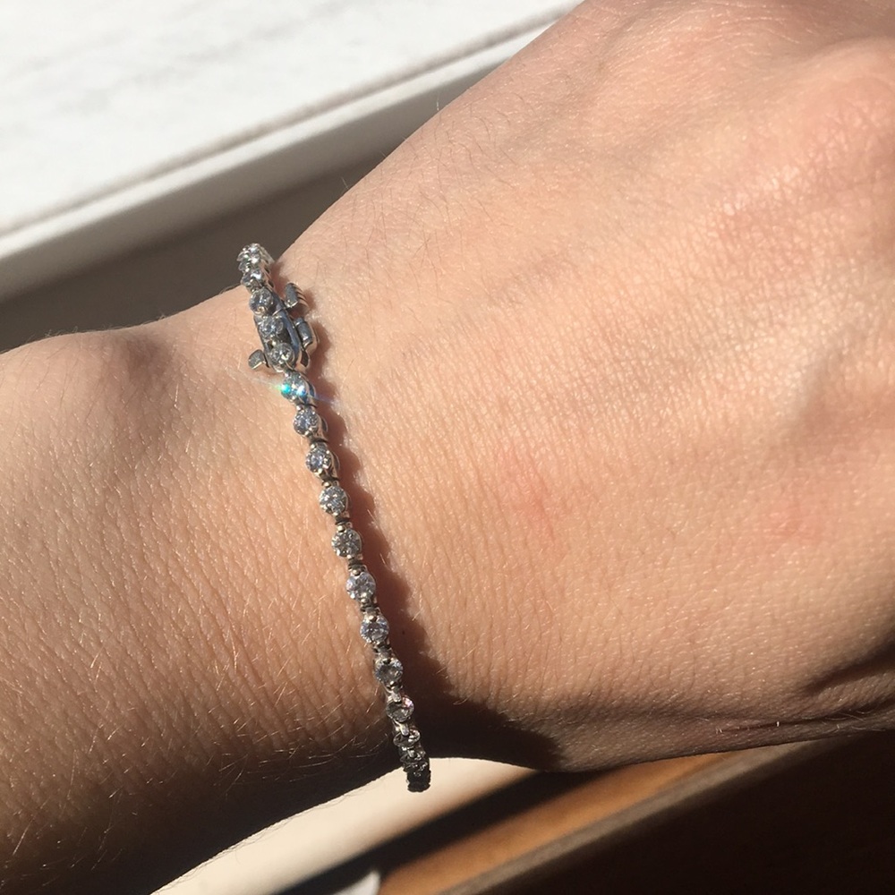 14k tennis bracelet